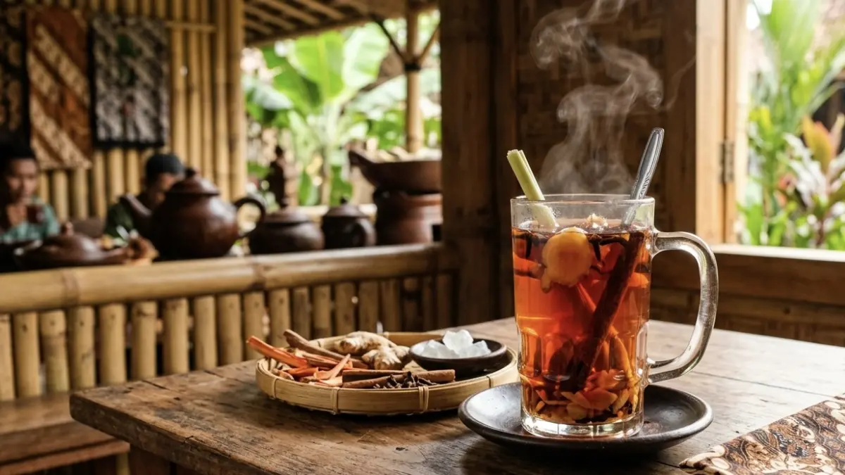 Ilustrasi wedang uwuh