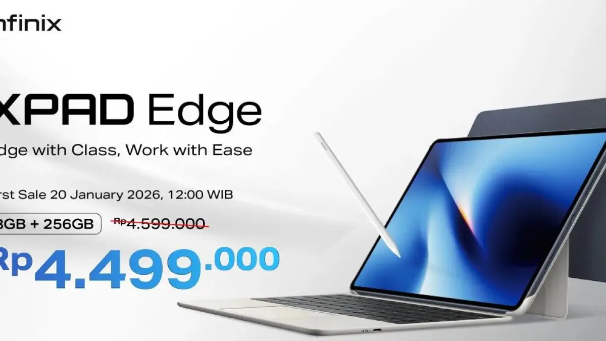 Infinix Xpad Edge 2026. (ILUSTRASI/ISTIMEWA)