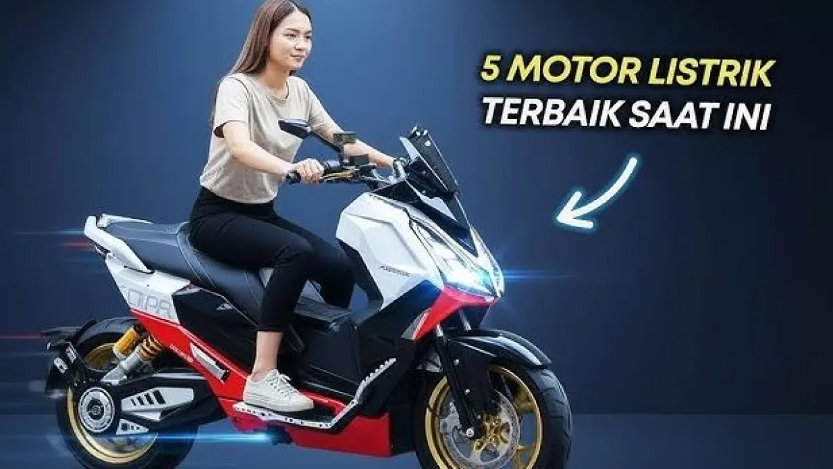 Motor Listrik Rp50 Jutaan Terbaik 2026. (ILUSTRASI/YOUTUBE SITUS GADGET)