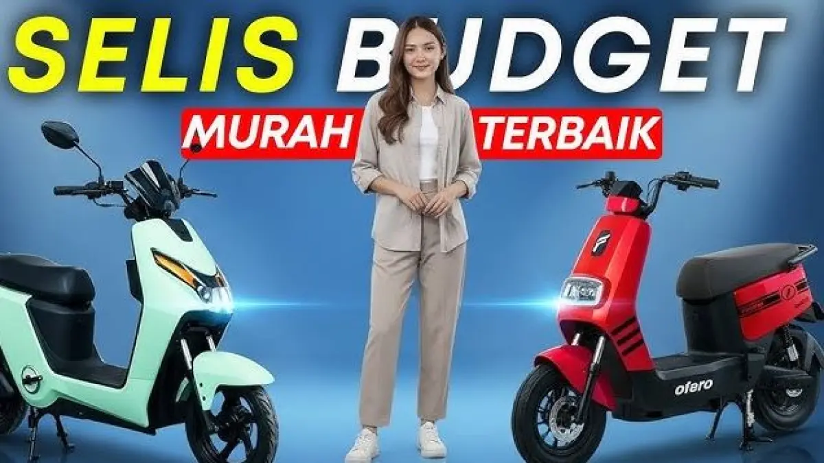 Motor Listrik Terjangkau 2026. (ILUSTRASI/YOUTUBE SITUS GADGET)