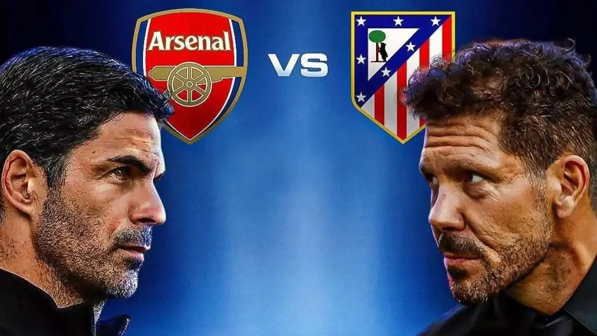 Semifinal Liga Champions 2025/2026 mempertemukan Arsenal vs Atletico.