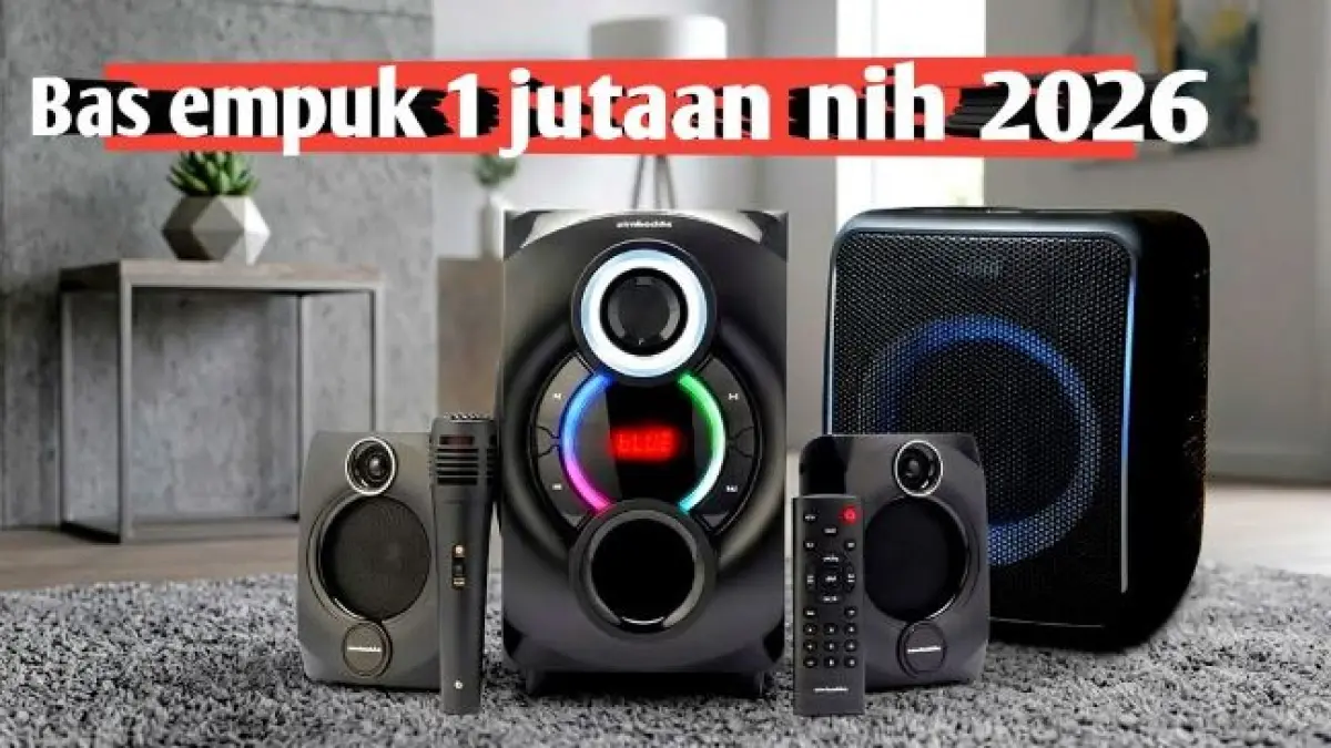 Speaker Komputer Premium. (ILUSTRASI/YouTube Setia Wira channel) 