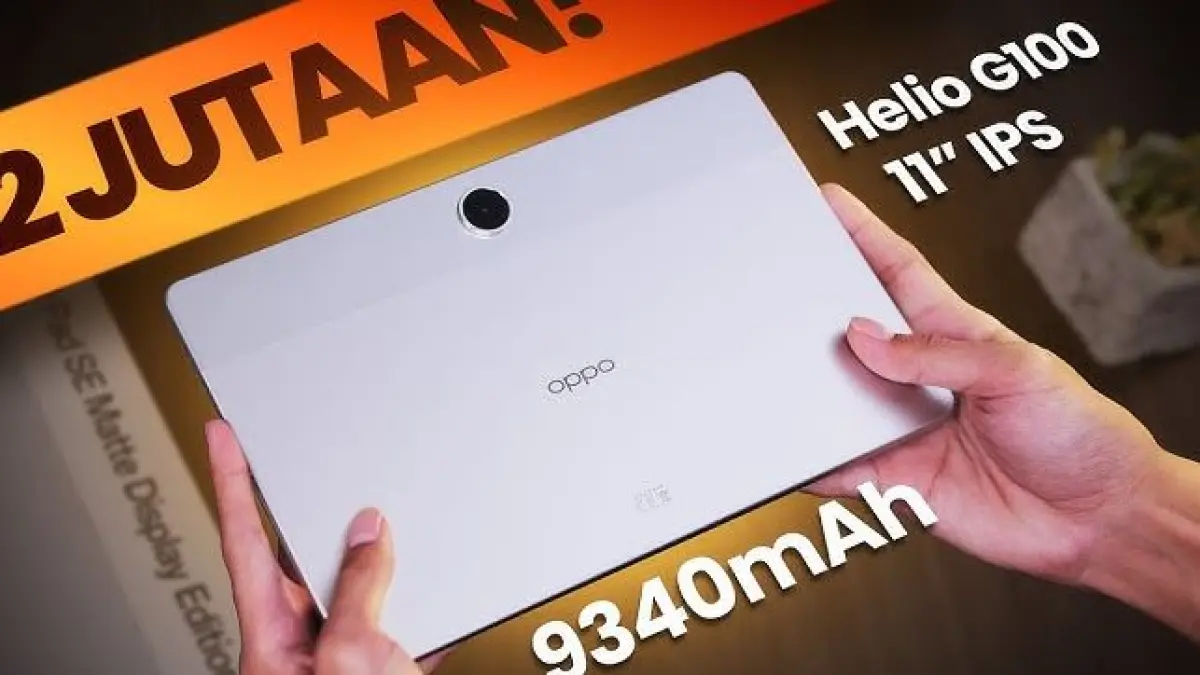 Tablet OPPO Harga 3 Jutaan Terbaik 2026. (ILUSTRASI/YOUTUBE DKD MEDIA)