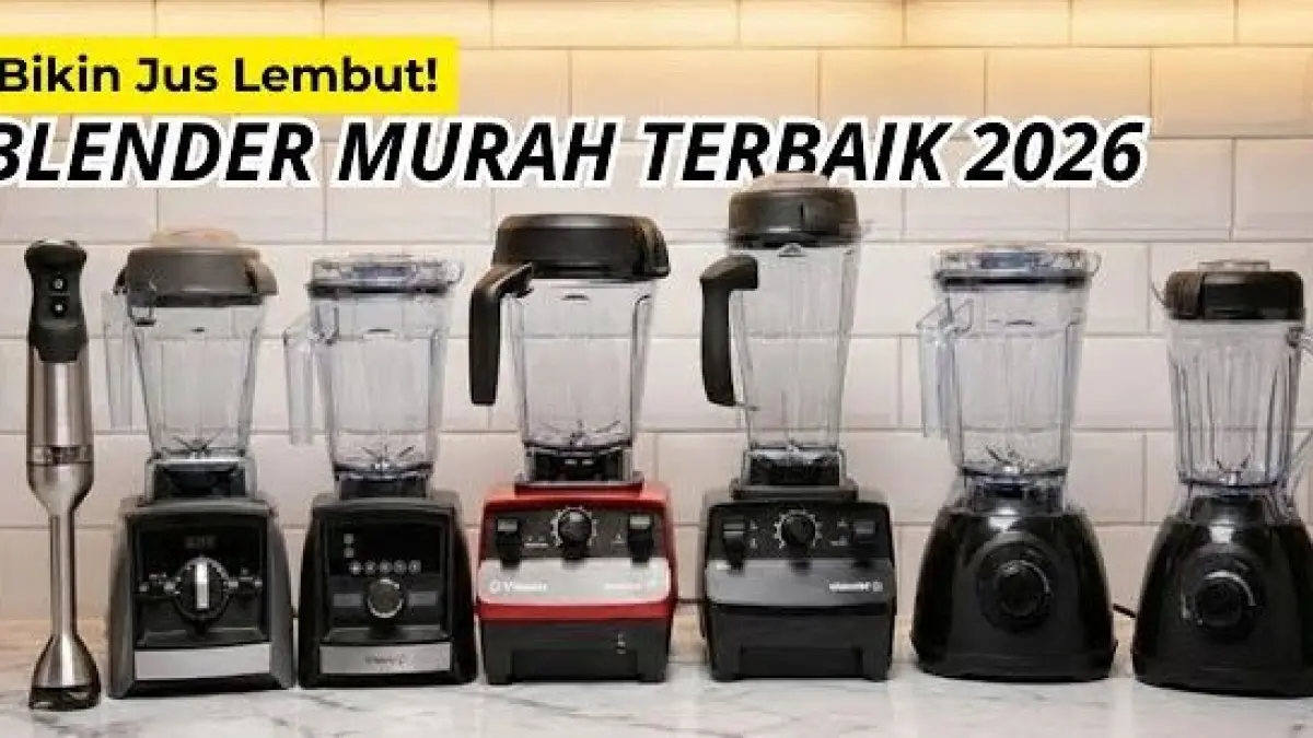 Blender Portable Terbaik 2026. (ILUSTRASI/ISTIMEWA)