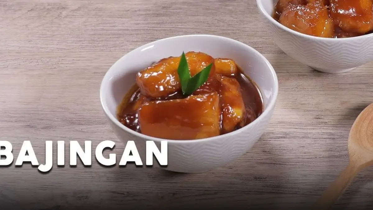 Kue singkong gula merah atau disebut juga dengan bajingan. (YOUTUBE ENDEUS TV)