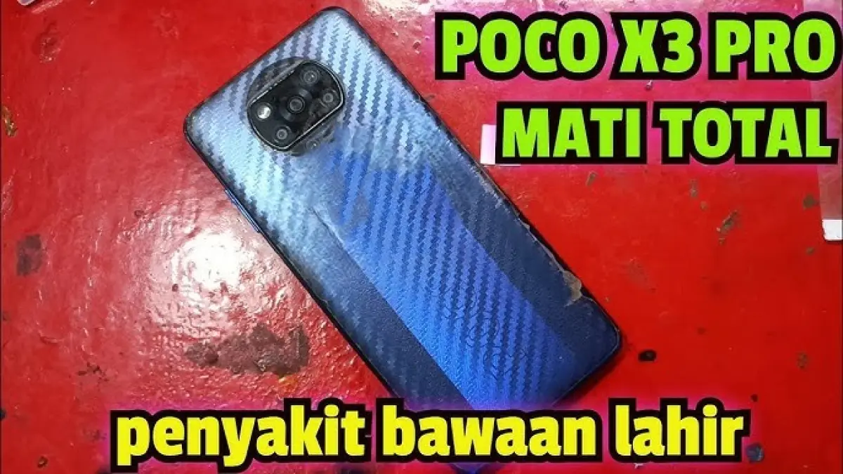 Ramai keluhan Poco X3 Pro mati total. (YOUTUBE)