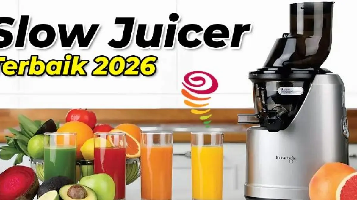 Slow Juicer Terbaik 2026. (ILUSTRASI/YOUTUBE PONDACY PROJECT)