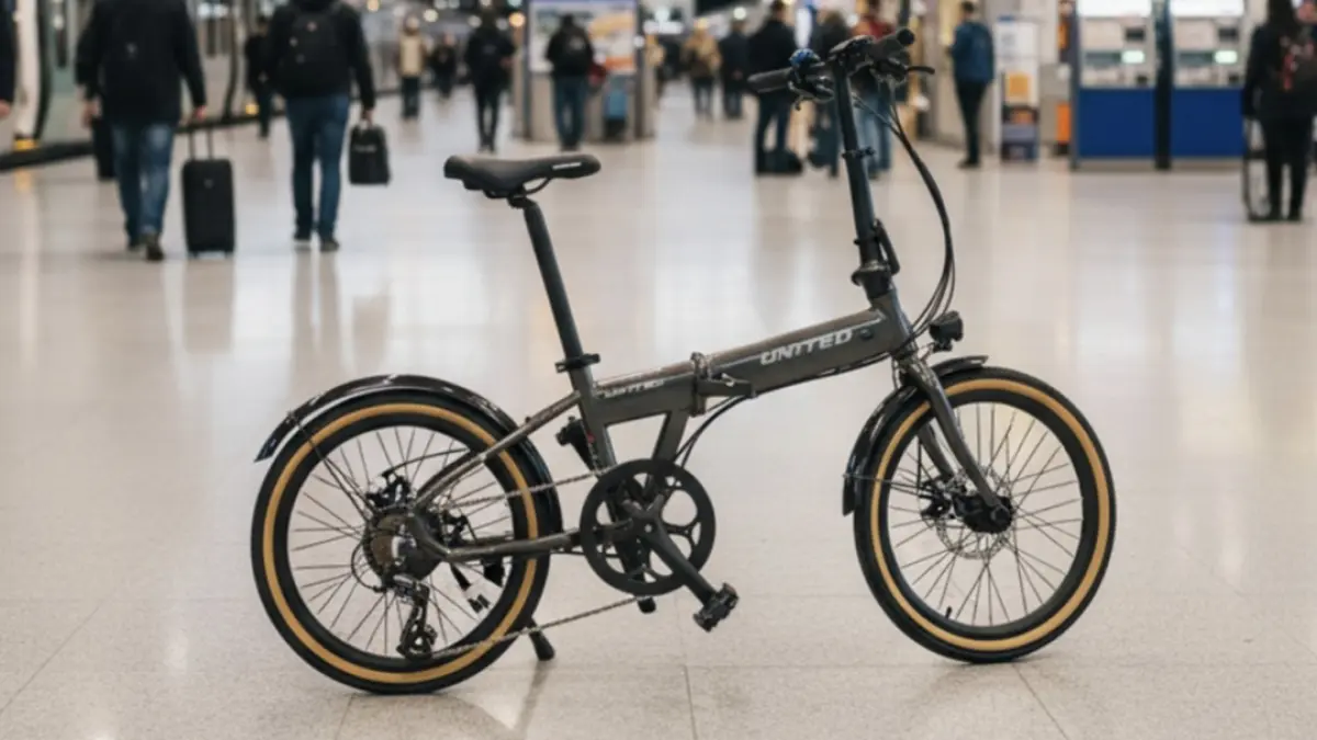 United EX sepeda lipat hybrid premium. 