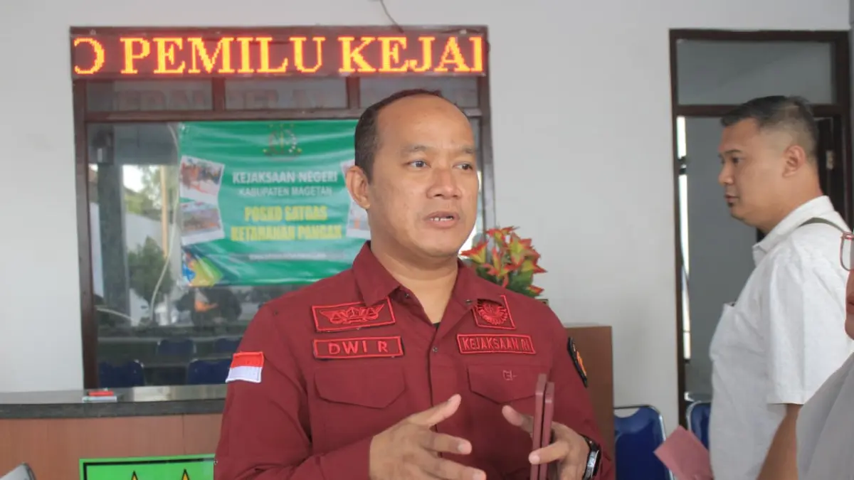 Kasi Pidana Khusus Kejari Magetan Dwi Romadona. FOTO: AJI PUTRA/RADAR MAGETAN
