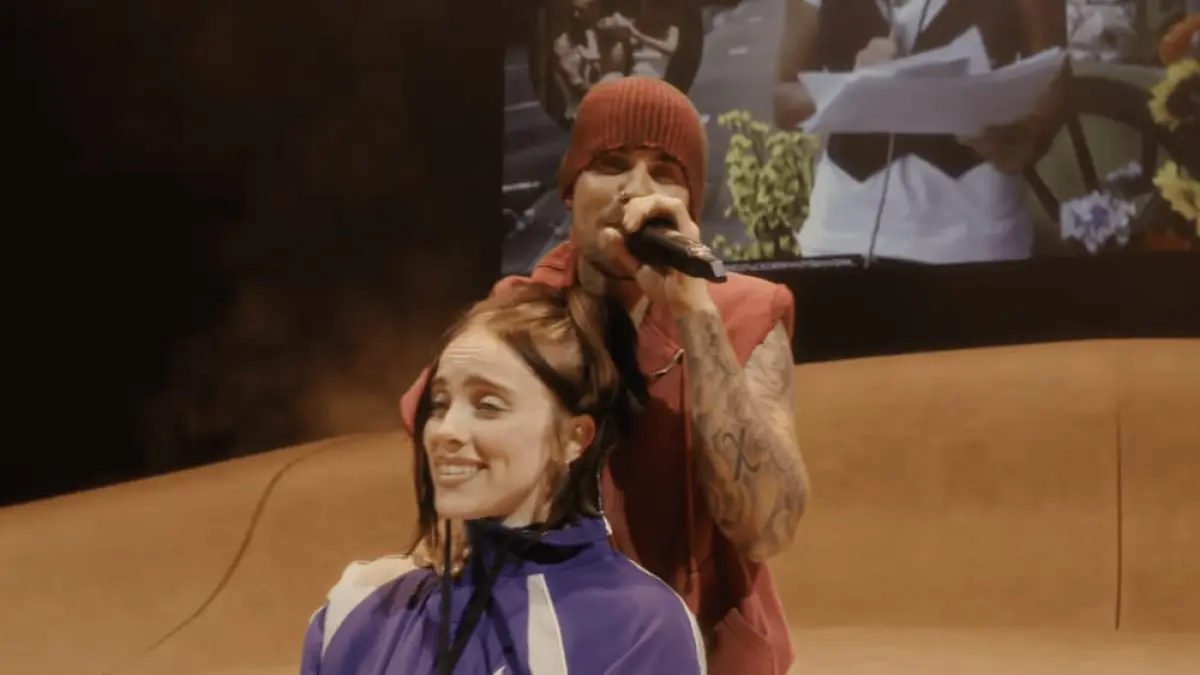 Justin Bieber & Billie Eilish at Coachella 2026 (Youtube Coachella)