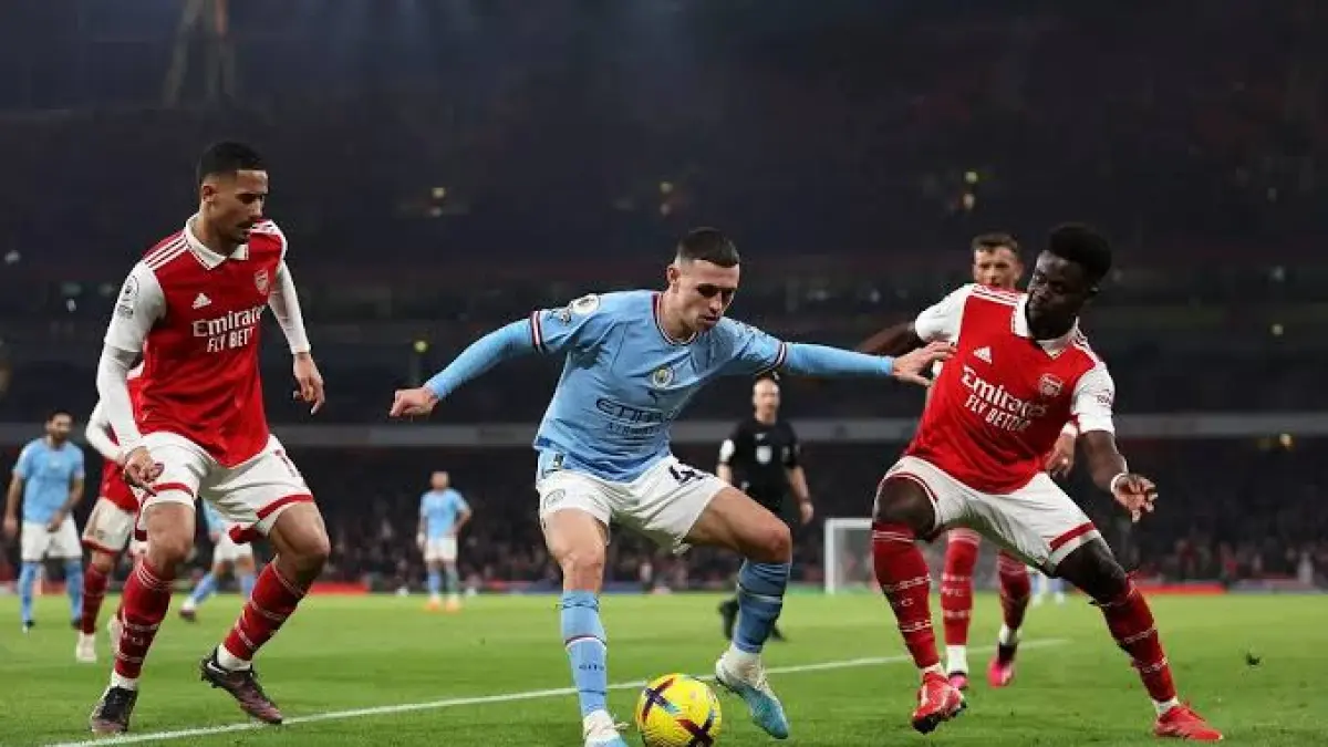 Man City vs Arsenal. 