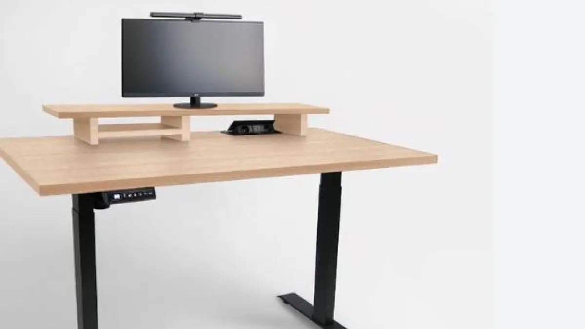 Meja kerja standing desk
