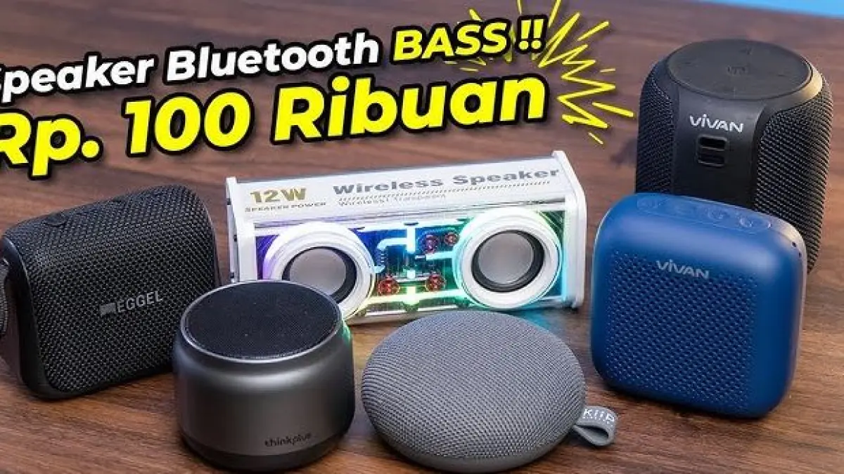 Rekomendasi Speaker Aktif dan Bluetooth. (ILUSTRASI/YOUTUBE KANTONG AJAIB)