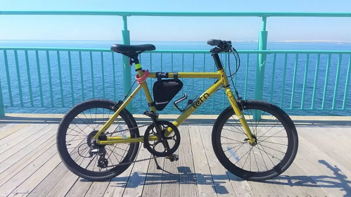 Tern Crest, sepeda minivelo bergaya Jepang dari pabrikan Tern. (TERN JAPAN)