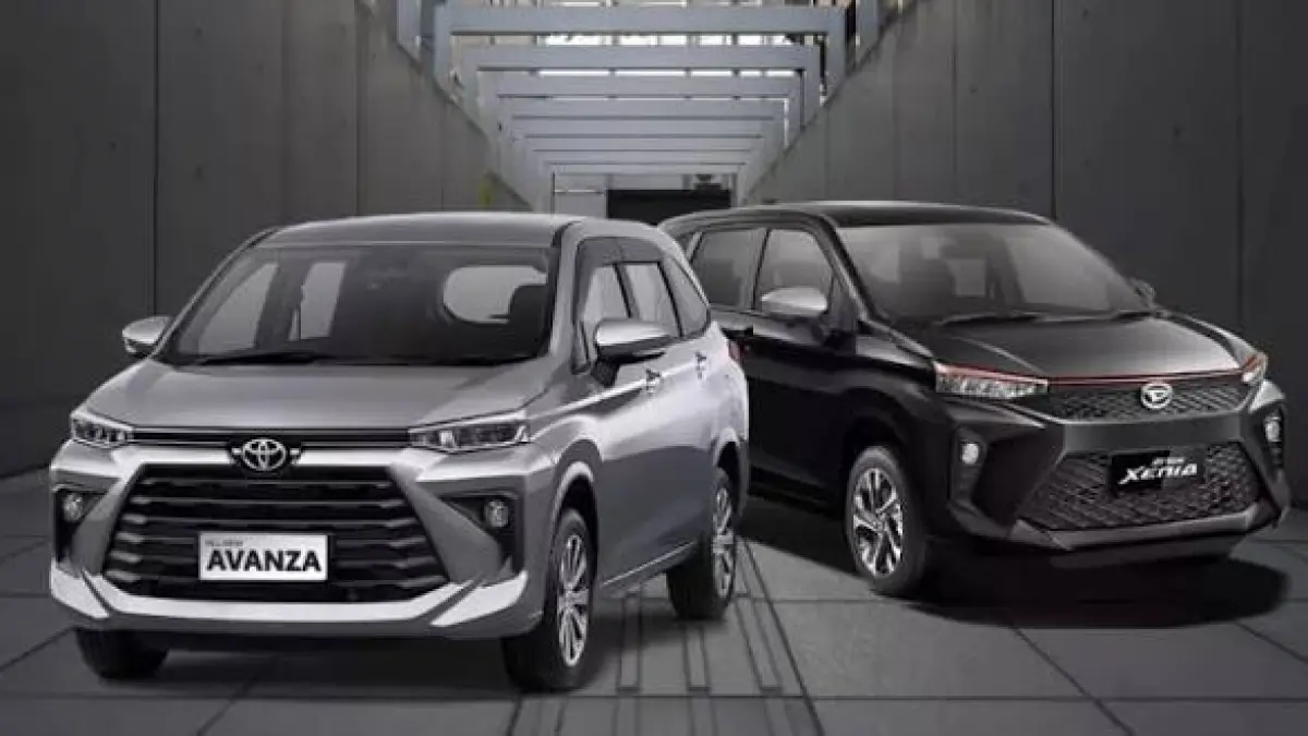 Toyota Avanza dan Daihatsu Xenia. 