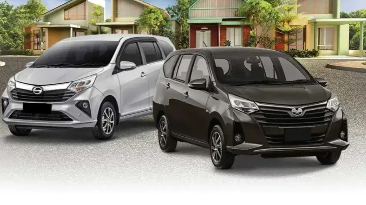 Toyota Calya dan Daihatsu Sigra. 