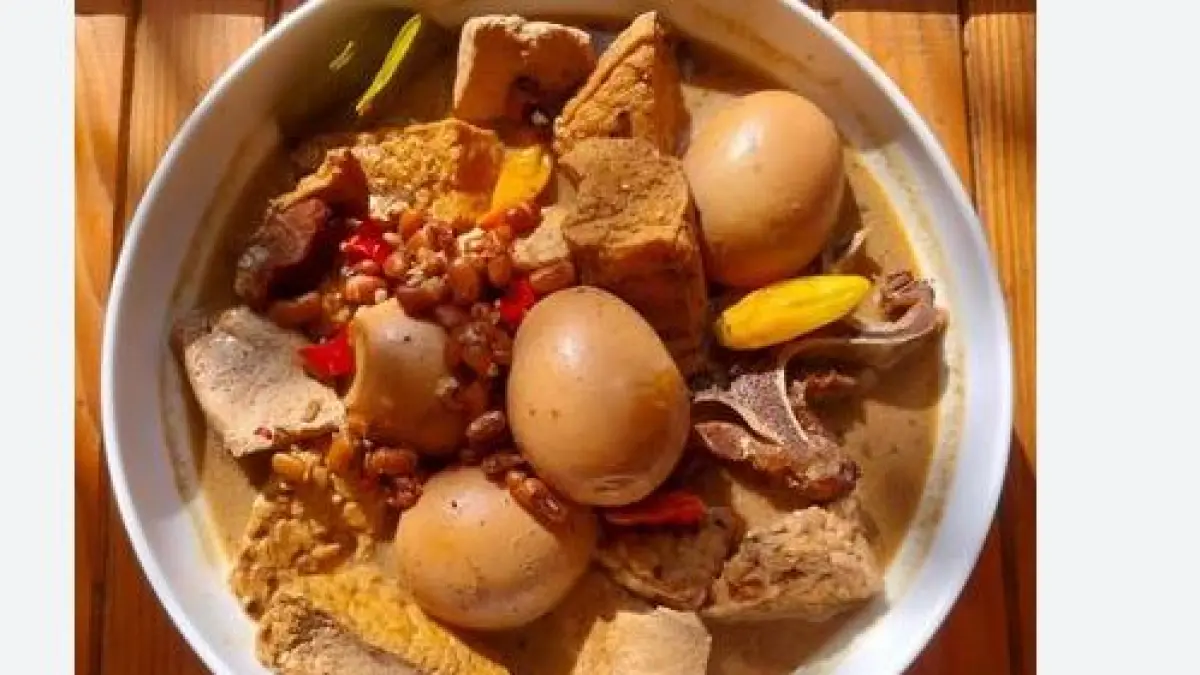 Brongkos Tanpa Santan. (ILUSTRASI)