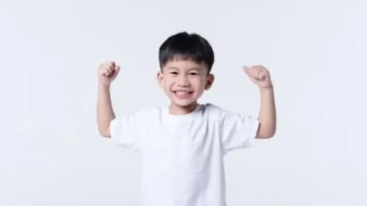 Ilustrasi anak sehat. 