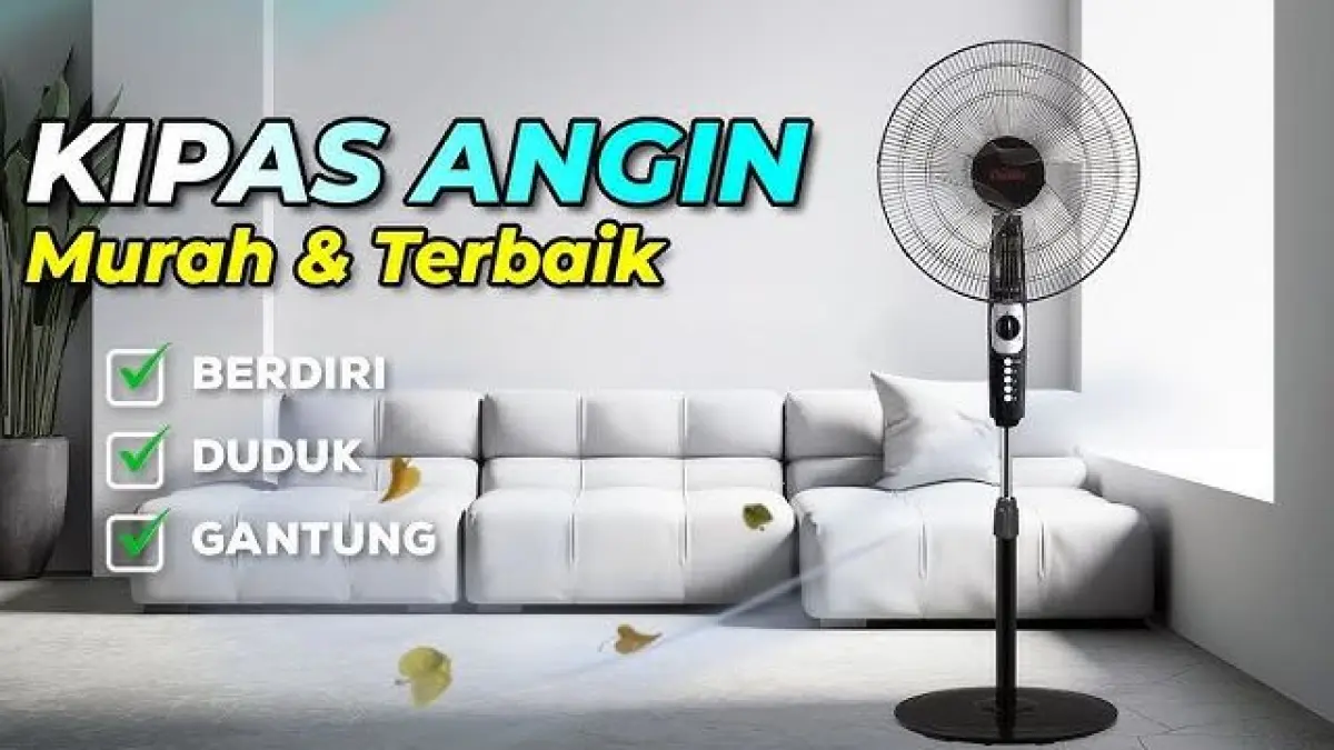Ilustrasi kipas angin. (YouTube/Pondacy Project) 