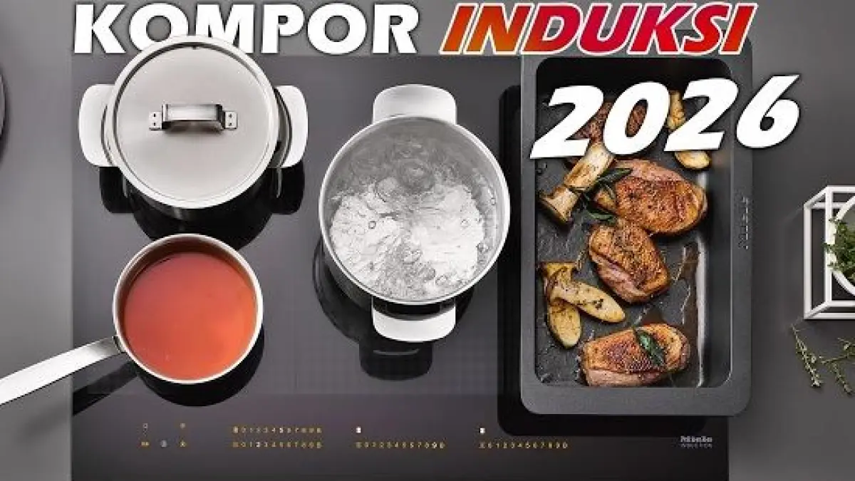 Ilustrasi kompor listrik. 