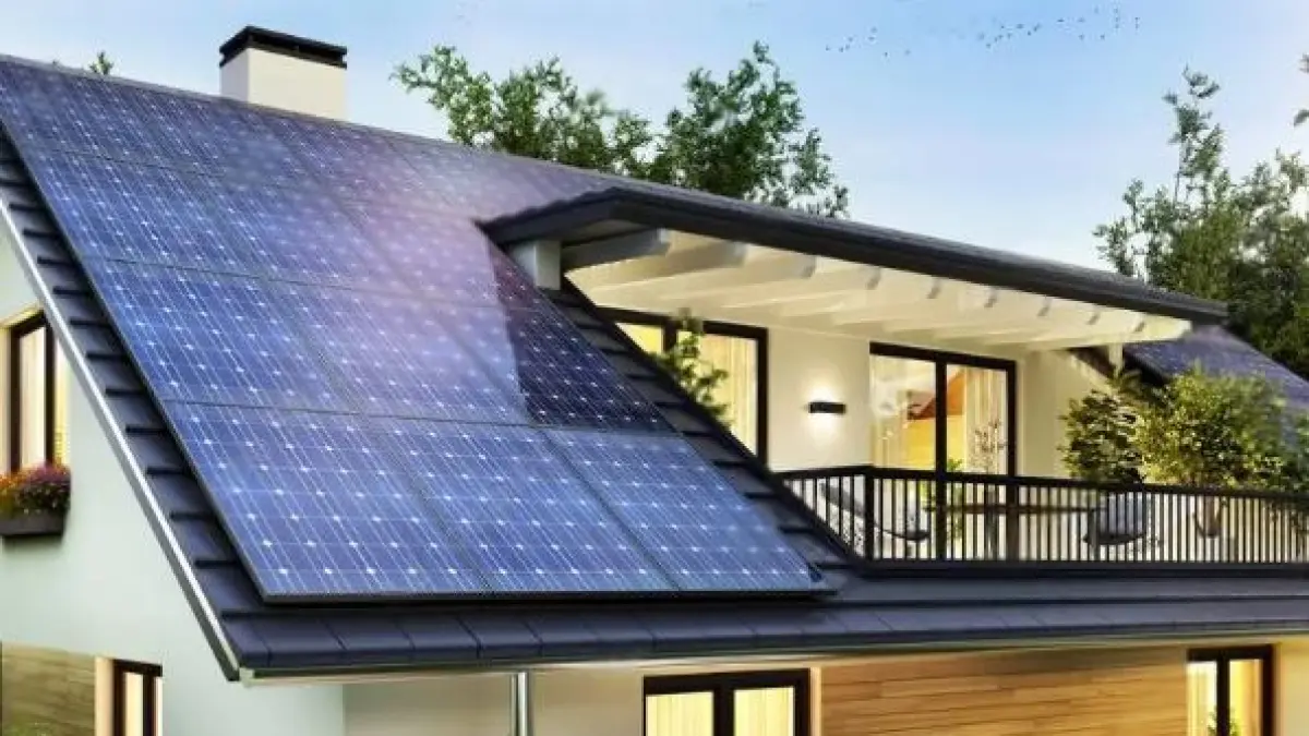 Ilustrasi rumah hemat listrik. (JITU PROPERTY)