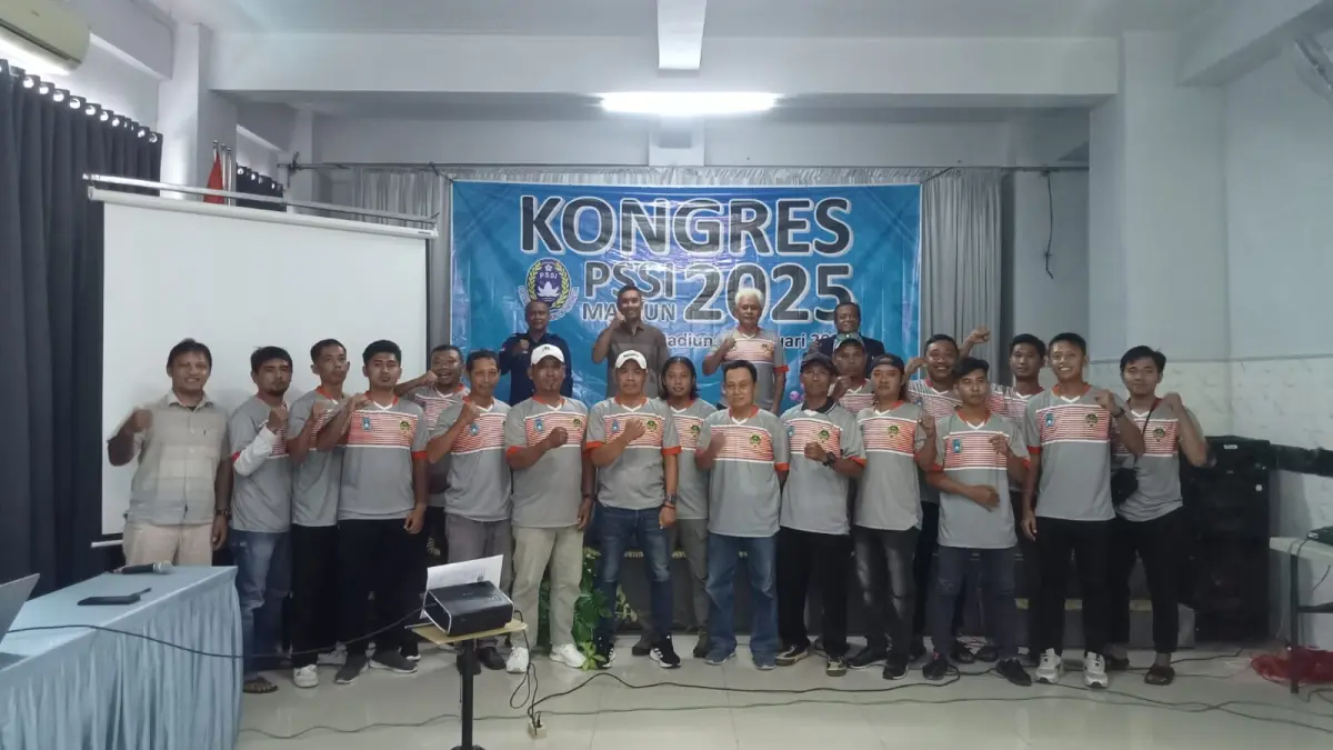 Pengurus Askab PSSI Kabupaten Madiun menunggu penunjukan Plt dari Asprov PSSI Jawa Timur menjelang berakhirnya masa jabatan. FOTO: ASKAB PSSI MADIUN