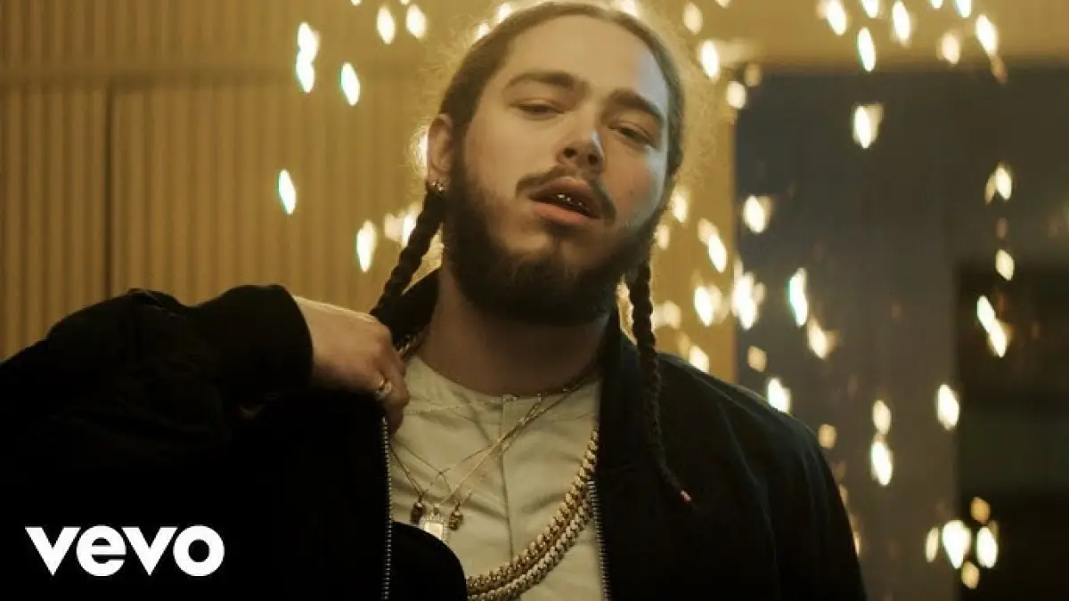 Post Malone di video lagu Go Flex. (YouTube)