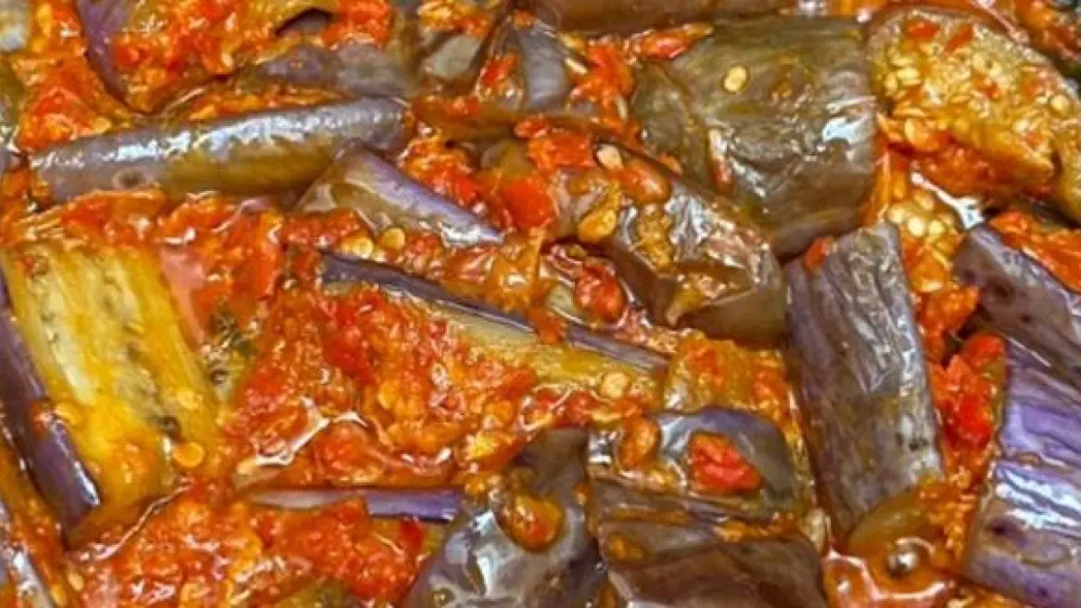 Sambal terong. (ILUSTRASI)