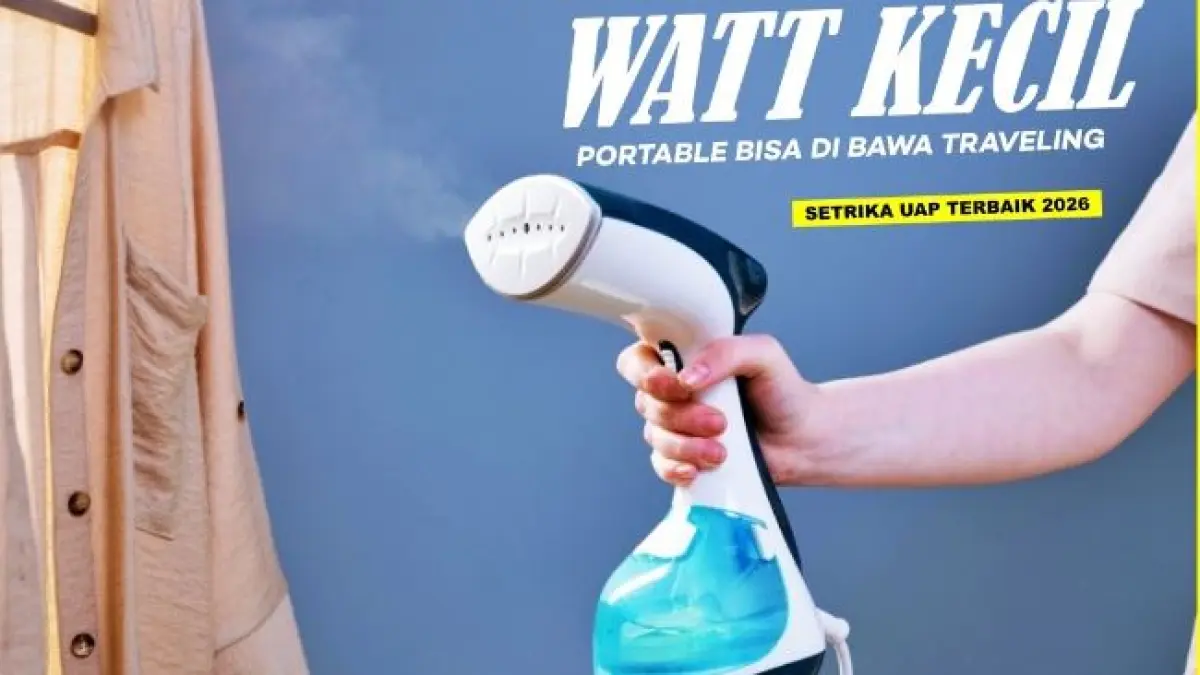 Setrika Uap Low Watt Terbaik 2026