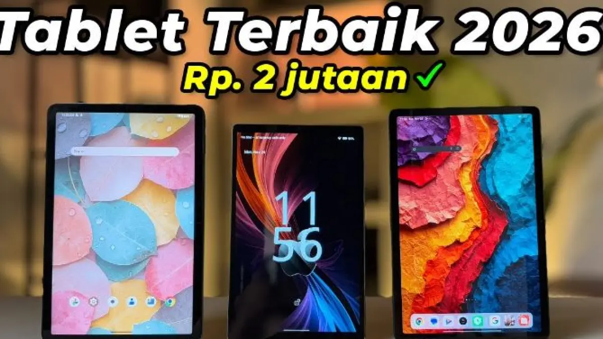 Tablet Android Murah 2026. (ILUSTRASi/YOUTUBE KANTONG AJAIB)