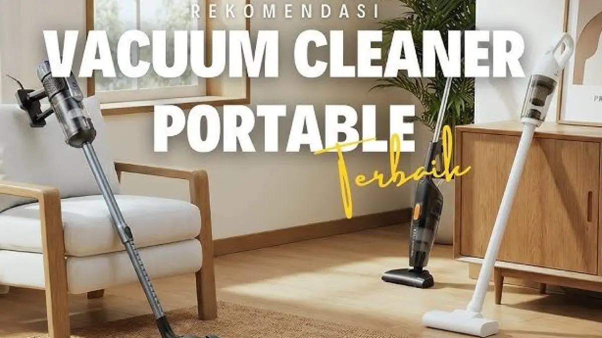 Vacuum Cleaner Terbaik. (ILUSTRASI/.YOUTUBE)