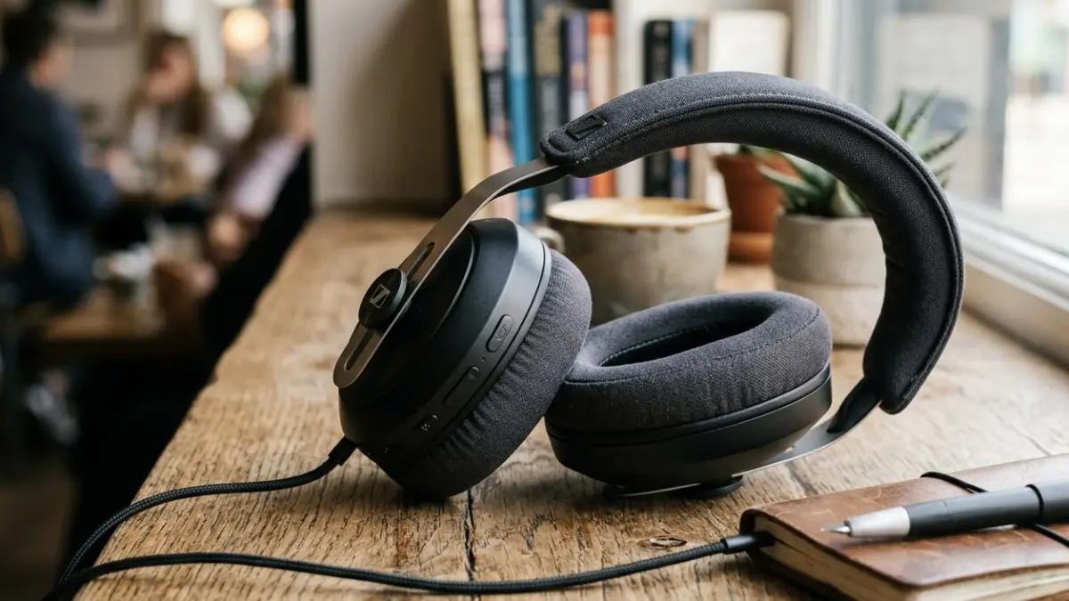 Ilustrasi headphone 