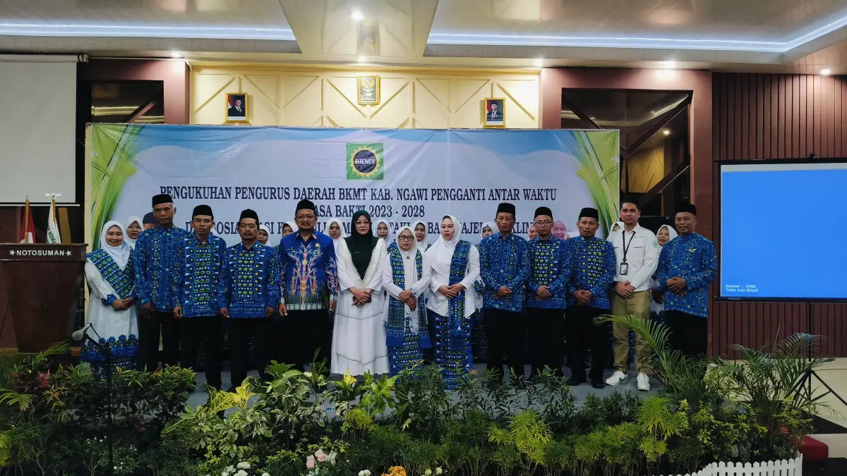 Pengurus BKMT Kabupaten Ngawi resmi dilantik.