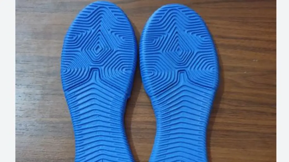 Sepatu futsal. 