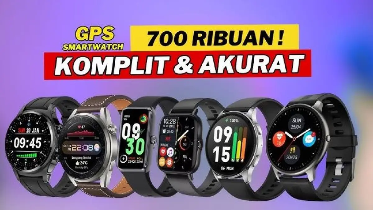Smartwatch GPS Terbaik 2026. (ILUSTRASI/YOUTUBE DENZHOPRO)