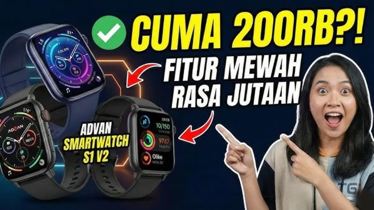 Smartwatch OLIKE Terbaik 2026. (ILUSTRASI/YOUTUBE TEKNOFANS)