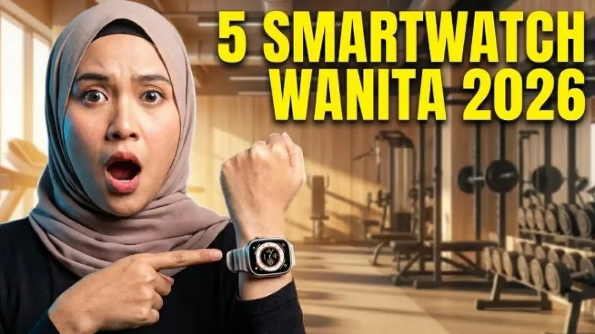 Smartwatch Wanita Terbaik 2026. (ILUSTRASI/YOUTUBE TEKNOFANS)