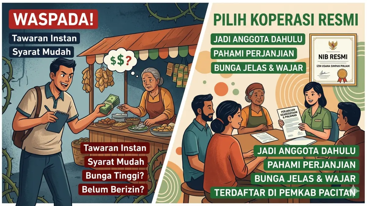 Waspada Bank Plecit, Hanya 24 Koperasi Berizin di Pacitan