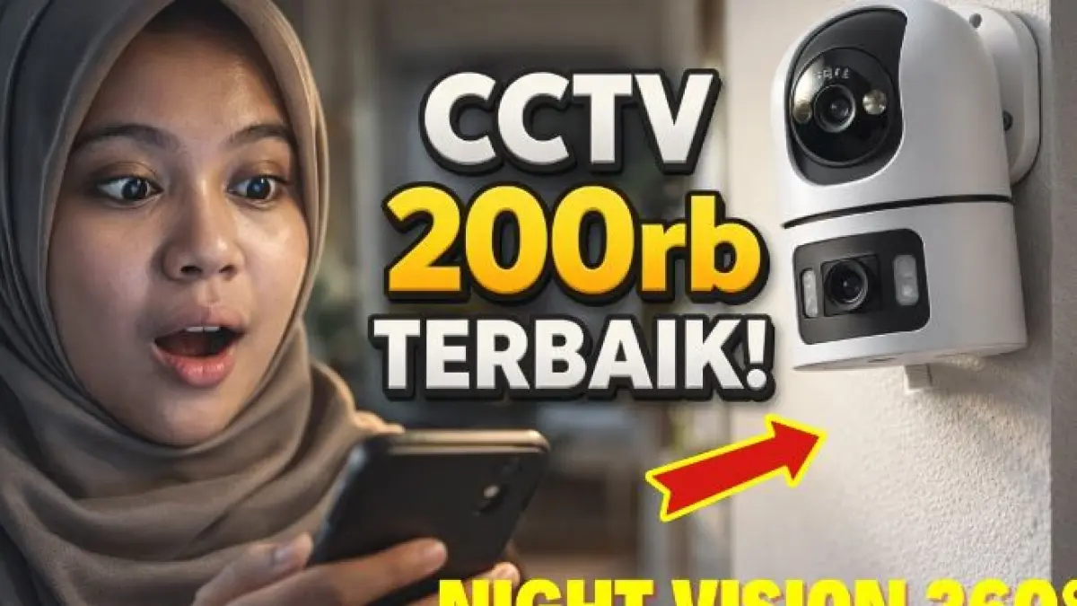  CCTV Indoor Murah 2026. (ILUSTRASI/YOUTUBE TEKNOFANS)