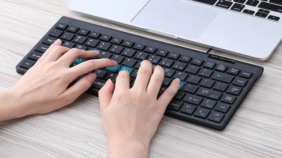 Ilustrasi Keyboard Eksternal (tribunnews)