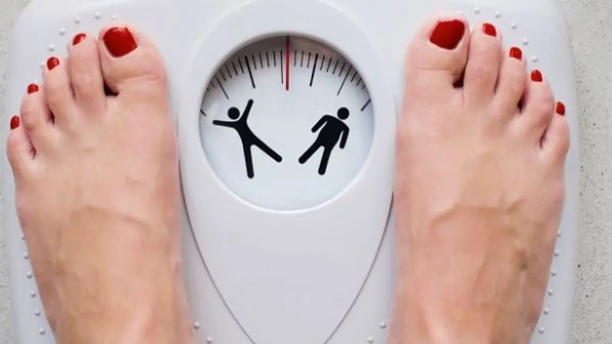 Menurunkan berat badan ideal. 