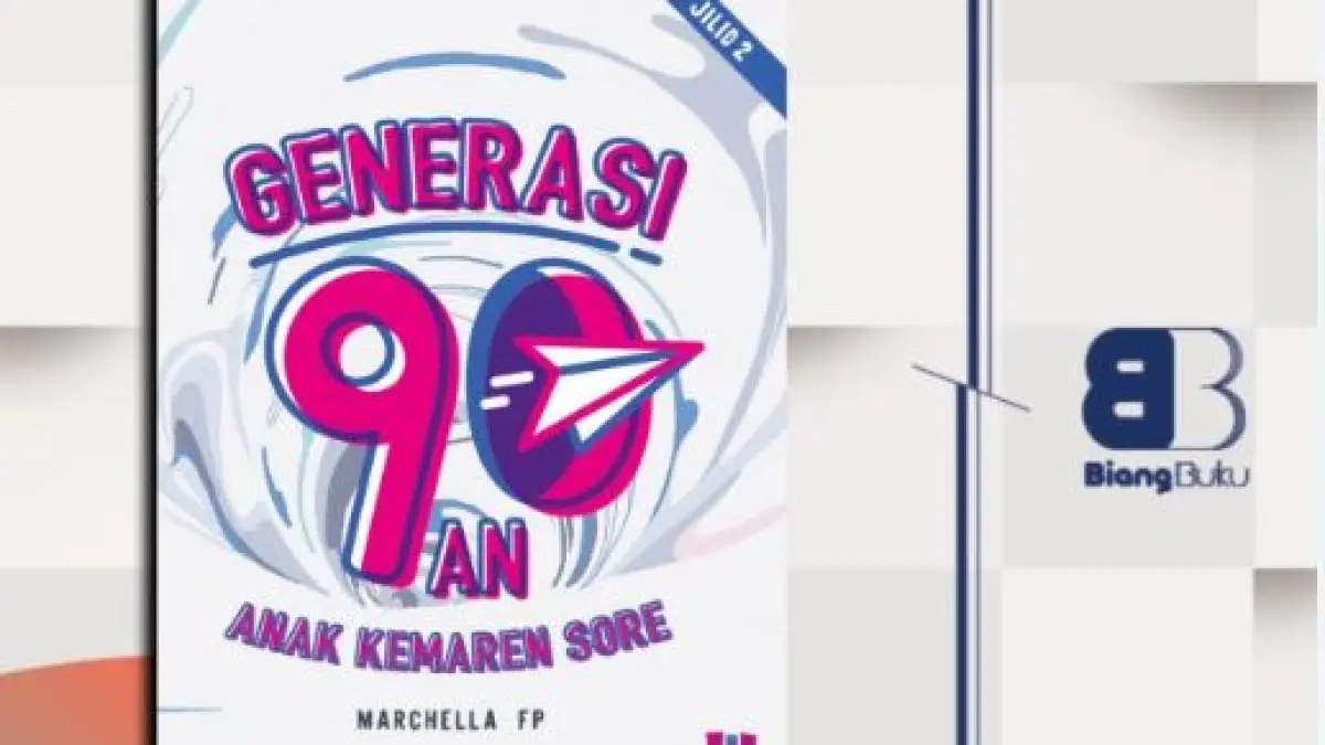 Ilustrasi generasi 90an. (BUKU MARCHELLA) 