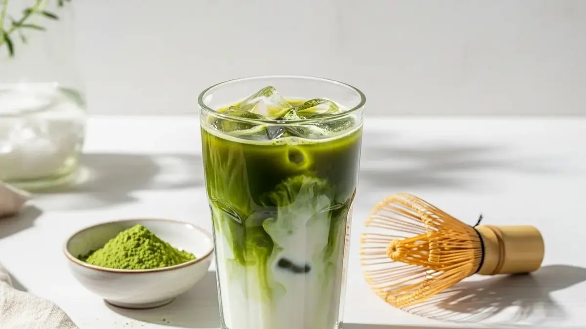Ilustrasi Minuman Matcha. (Pinterest)