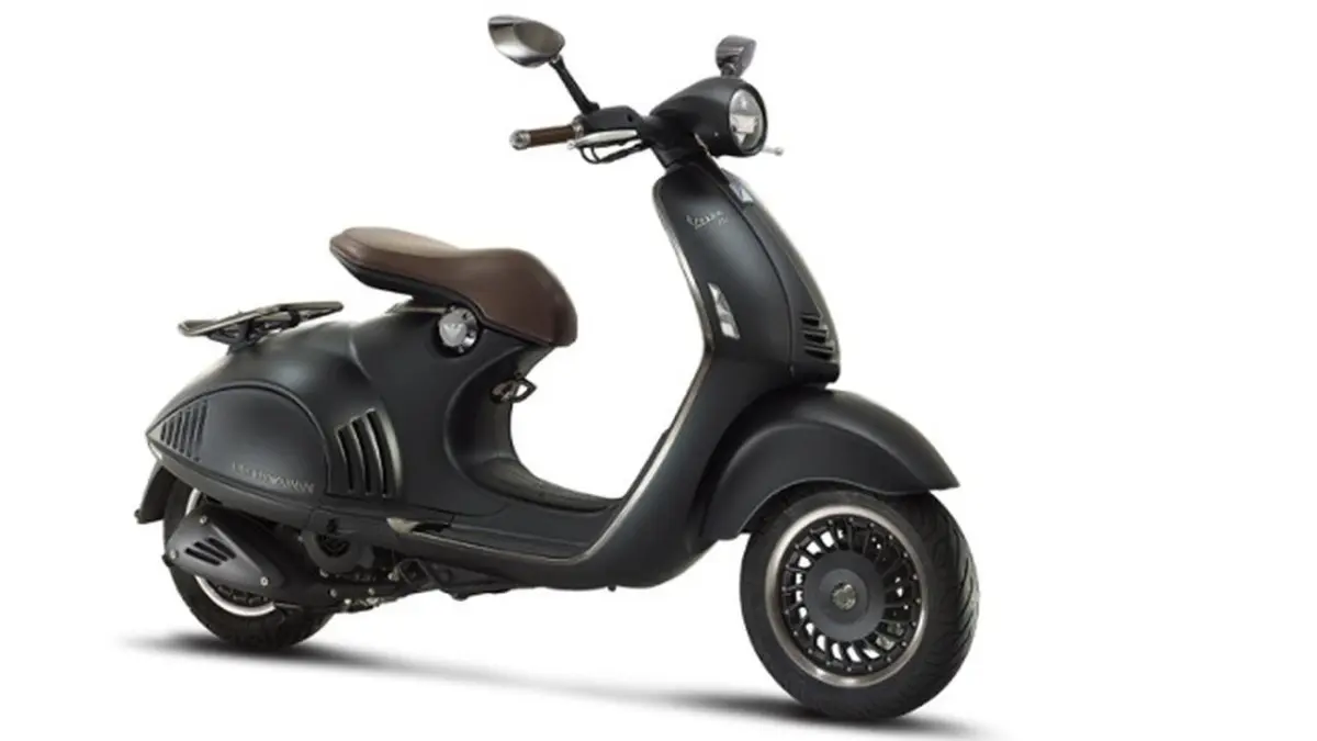 Ilustrasi modifikasi vespa armani.