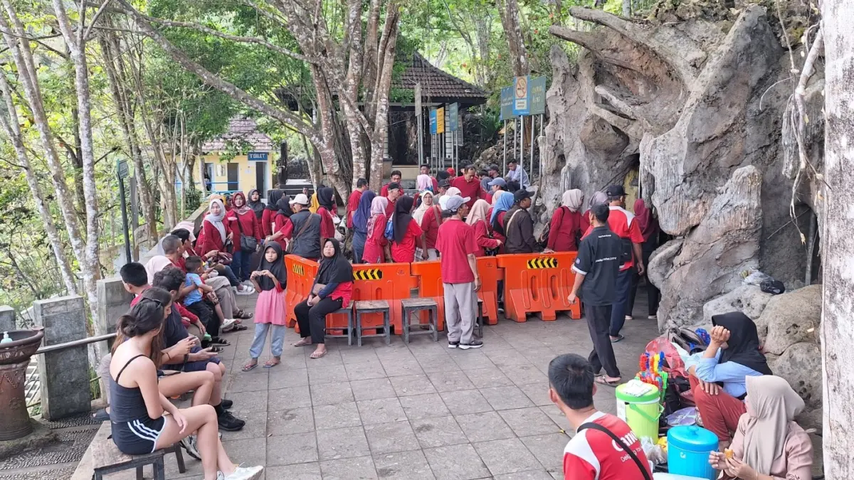 Kawasan wisata Goa Gong Pacitan yang sebagian lahannya masih dimiliki warga dan menjadi objek sengketa. DOK RADAR PACITAN