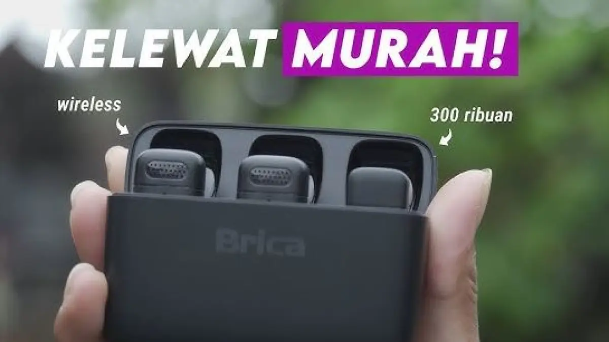 mic wireless 300 ribuan. (ILUSTRASI/RAH GADGET)