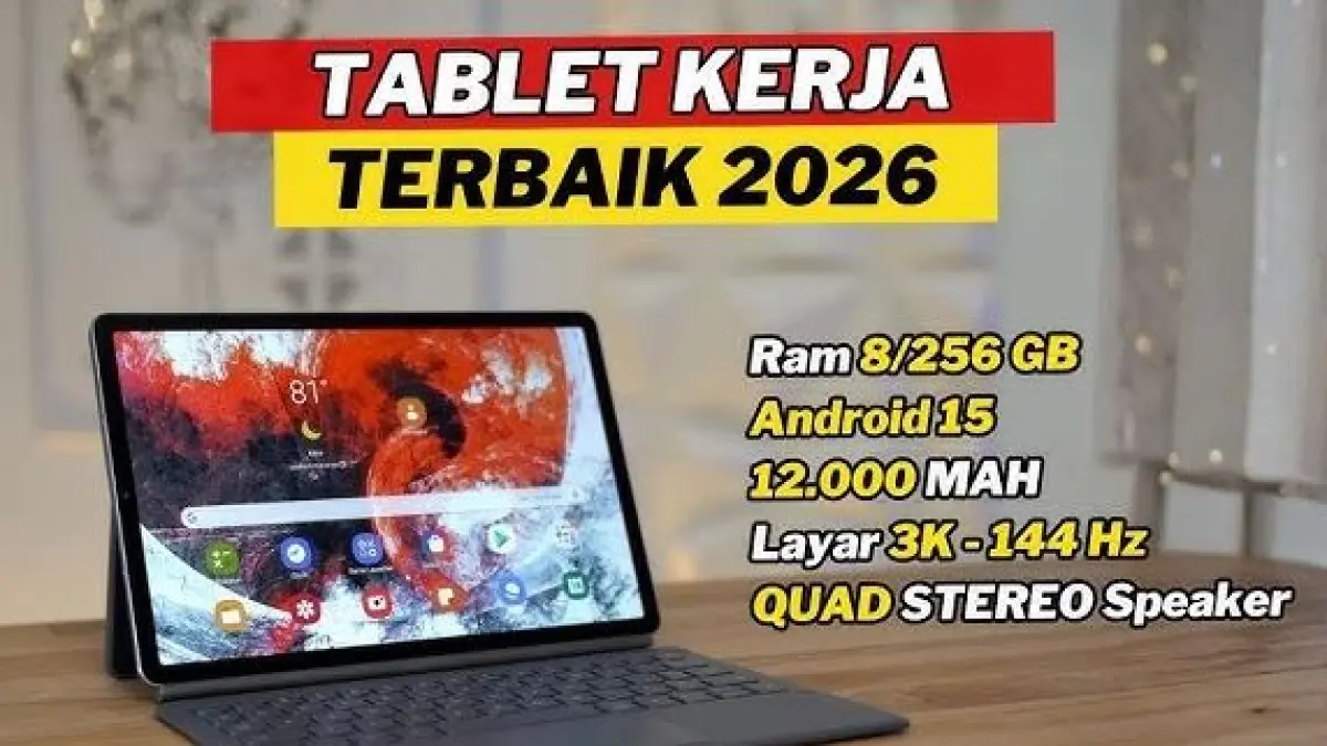 Tablet Tipis dan Ringan 2026