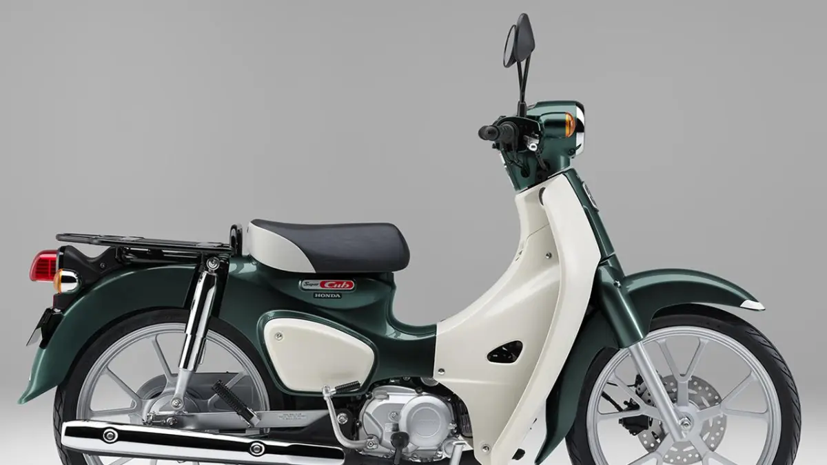 Tampilan klasik Super Cub 110 2026. (HONDA)