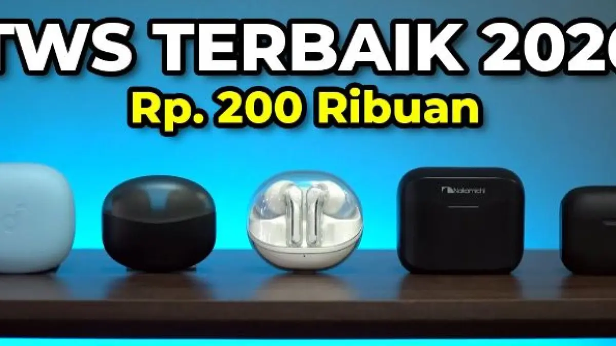 TWS Bluetooth Terbaik 2026. (ILUSTRASI/YOUTUBE KANTONG AJAIB)