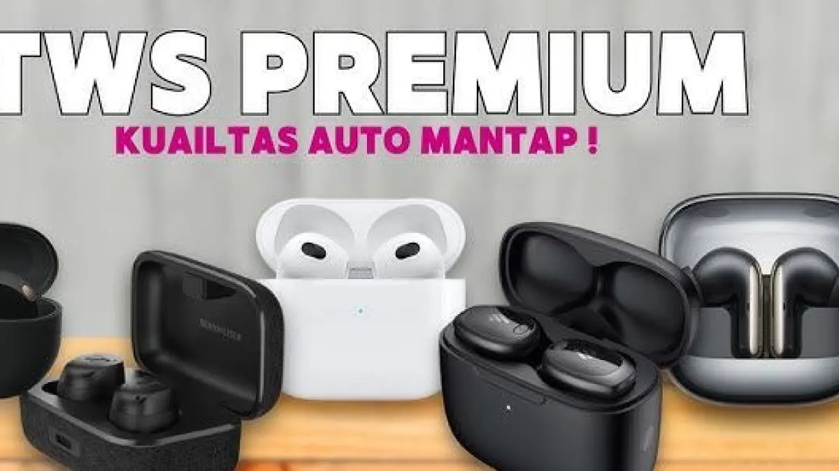  TWS Earbuds Terbaik 2026. (ILUSTRASI/YouTube JoTech_Id) 